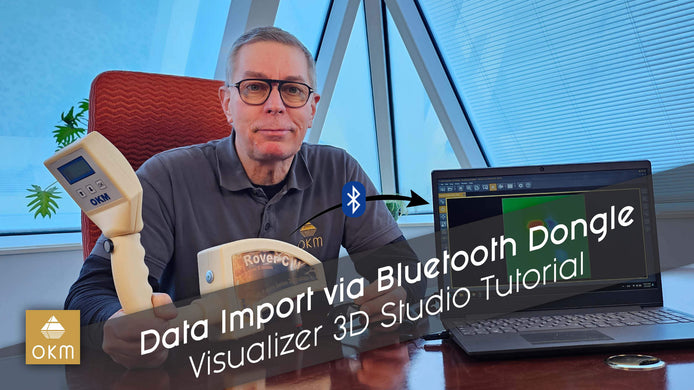Transfering Scan Data via Bluetooth Dongle | V3DS Tutorial